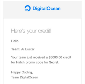 Digital ocean startup credits 