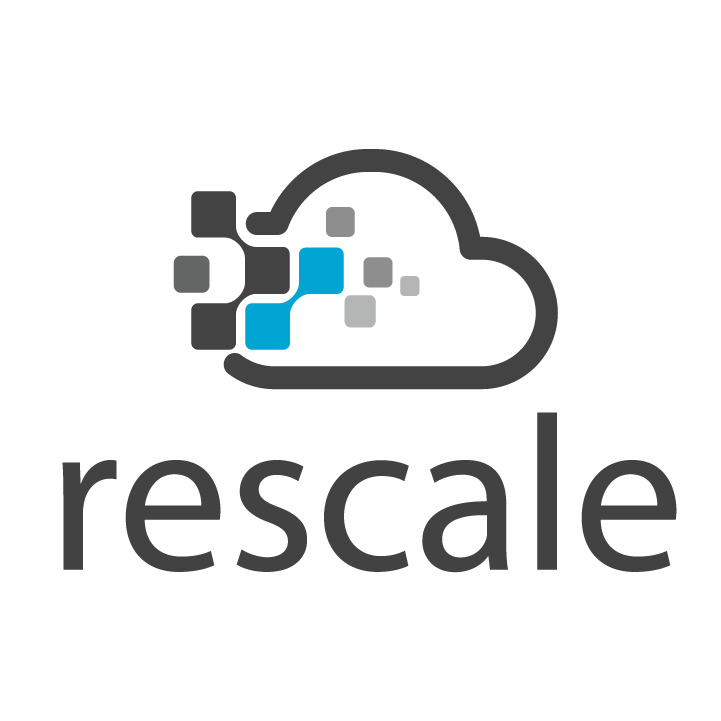 Rescale startup credits logo